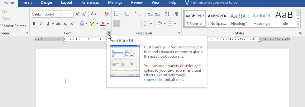 settings for word format 5x8 mac
